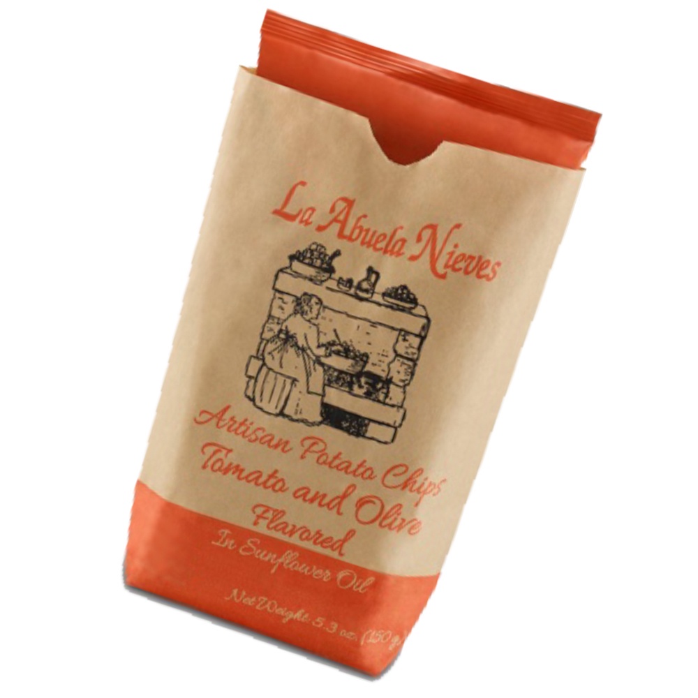 

Keripik Kentang La Abuela Tomato and Olive Flavored 150g