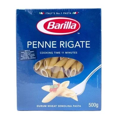 

Barilla Penne Rigate Pasta 500gr