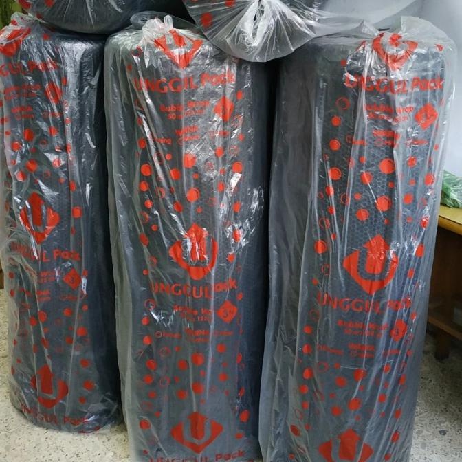 

Produk Terbaik] Bubble wrap roll hitam 50M x 1,25 M plastik bungkus 125 cm x 50 M