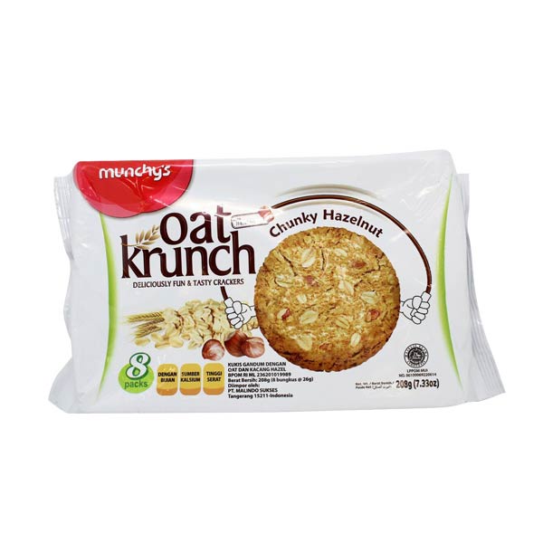 

OAT KRUNCH HAZELNUT 208 GR