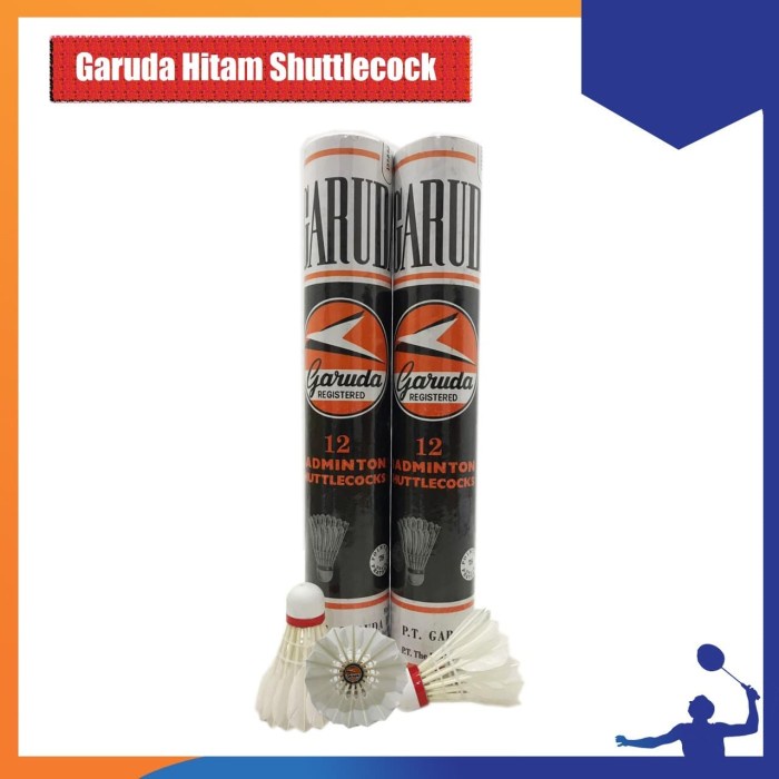 Shuttlecock Kok Garuda Hitam Original