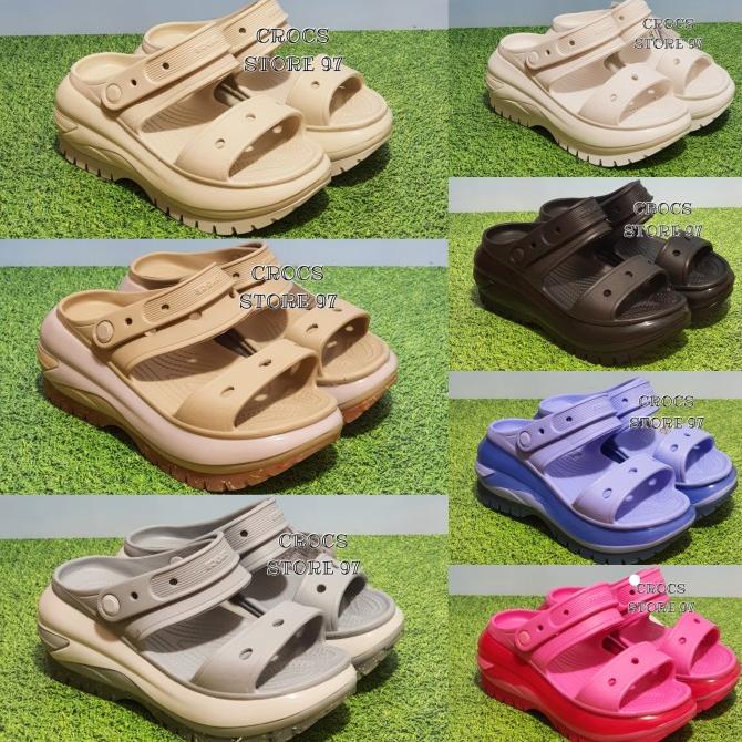 CROCS MEGA CRUSH SANDAL CROCS MEGA CRUSH SLIDE CROCS CRUSH SLIDE