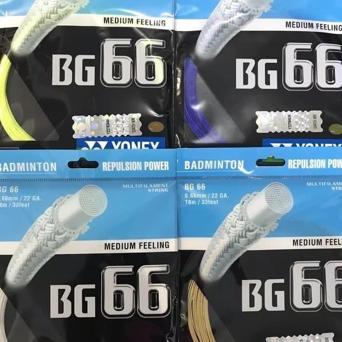 Senar Badminton Bg 66 - Senar Bg66 Yonex Original Sunrise Kode Sp