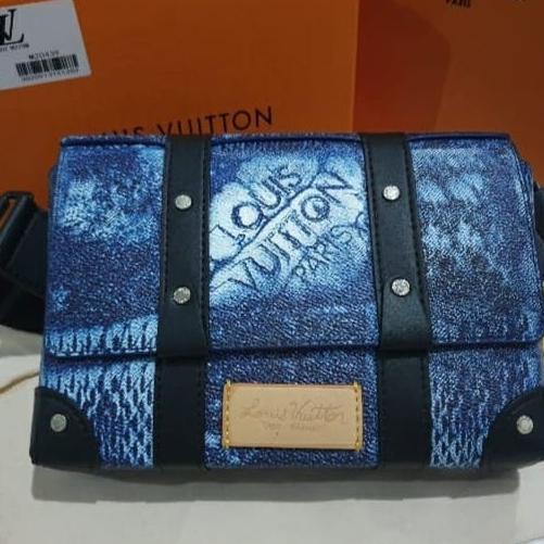 Tas Waistbag Pria Branded Lv003 Import Mirror 1:1 Geostrata