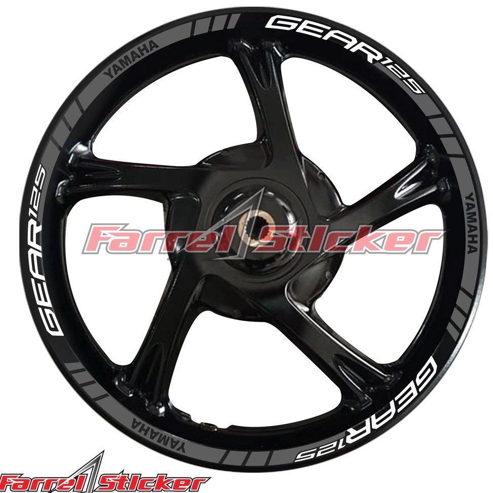 Terbaru stiker velg YAMAHA GEAR sticker velk MIO GEAR 125 s Produk Premium ★★.