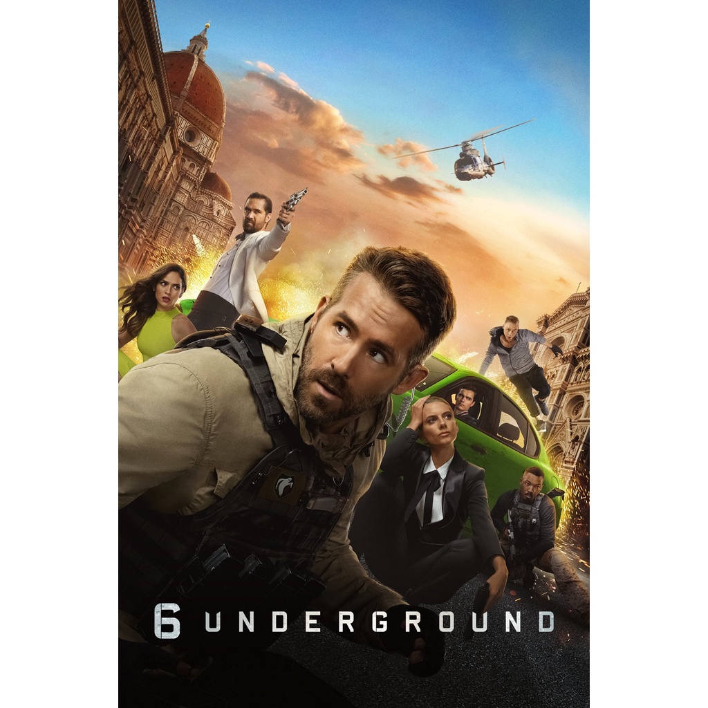 DVD Kaset 6 Underground (2019)