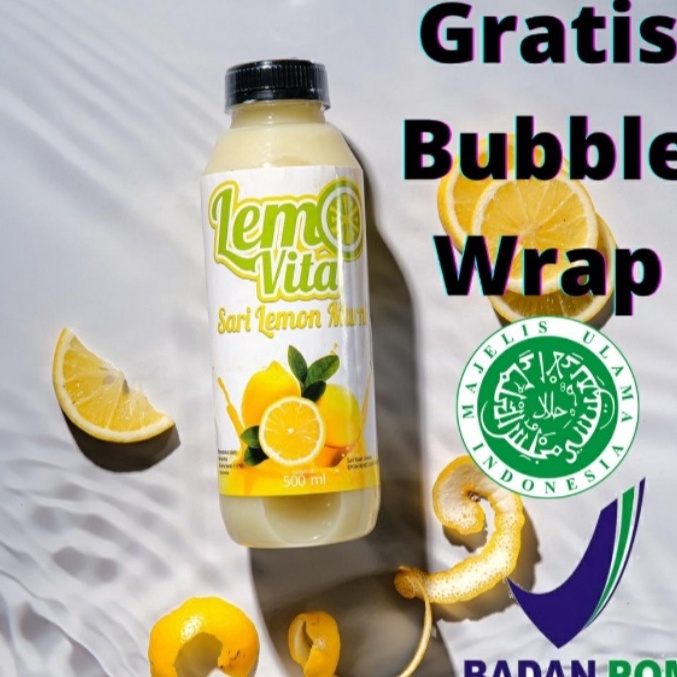 

BMJB0232 11.11 BPOM 500ml Lemovita Fresh Sari Lemon Jus Murni 100% Tanpa Pengawet