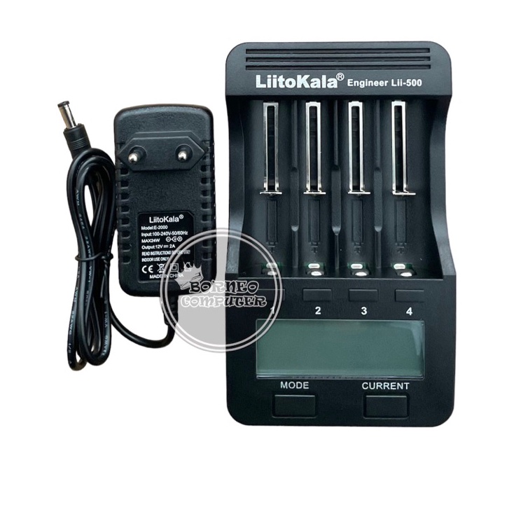GWJX1166 TERBARU  CHARGER BATTERY BATERAI BATREI CELL 18650 21700 LIITOKALA LII-500 LII500 LII 500