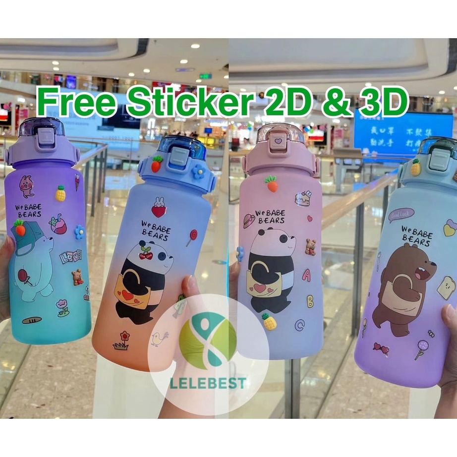 Seller Botol Minum 2 Liter Botol Minum Viral Bear Murah