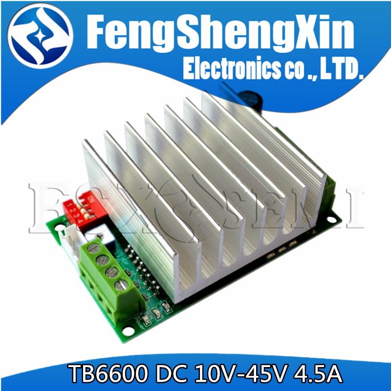 ❤TB6600 CNC Single-Axis Stepper Motor Driver Controller Board 6N137 DC 10V-45V 4.5A High Speed Optic