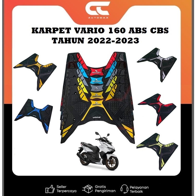 ➽ KARPET HONDA VARIO 160 ABS CBS 2022-2023 PREMIUM ❇ ✬