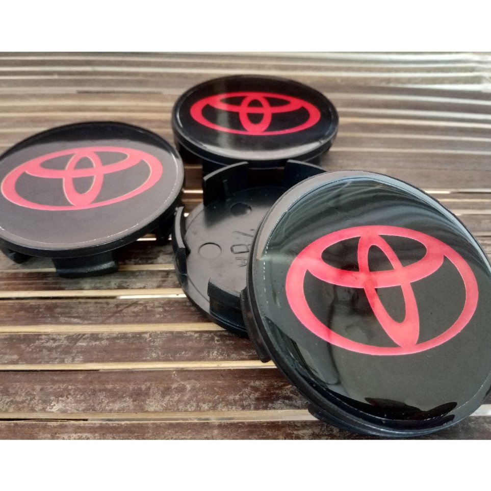 ✭Tju Dop Center Caps / Tutup Lubang Tengah Velg Racing Oem Toyota Avanza / Daihatsu Xenia / Honda Ja