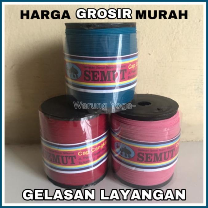 Kualitas terbaik] Benang Layangan Gelasan Semut Cap Cangklong Besar