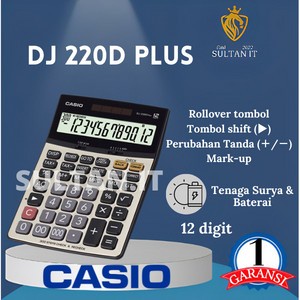 

Kalkulator Casio Dj 220D Plus Original