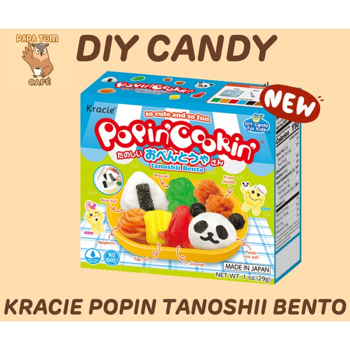 

Permen Japan Kracie Popin Cookin Tanoshii Bento Diy Candy