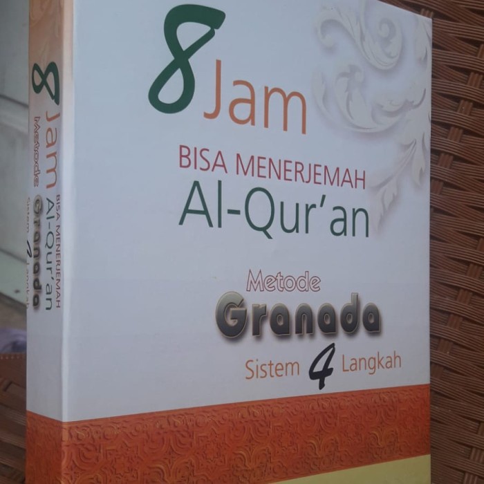 Ready  8 Jam Bisa Menerjemah Al-Quran Metode Granada ORIGINAL ASLI