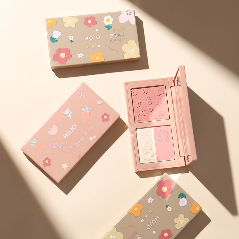 HOJO Two Tone Repair Blush and Contour Pallette