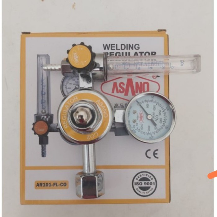 Asano Welding Regulator CO 2 Regulator Tabung CO2 keren