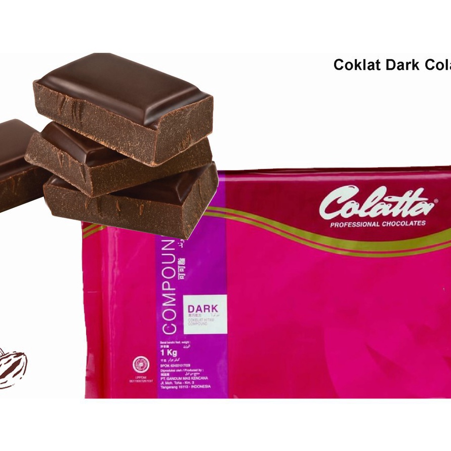 

YVWP4715 COD 200gr Collata Dark Compound - Collata Coklat Batang - Coklat Batang Collata