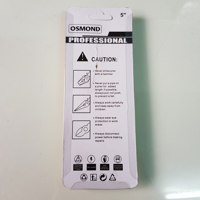 nice Tang Cucut 5" Osmond/Tang Lancip Kecil 5"