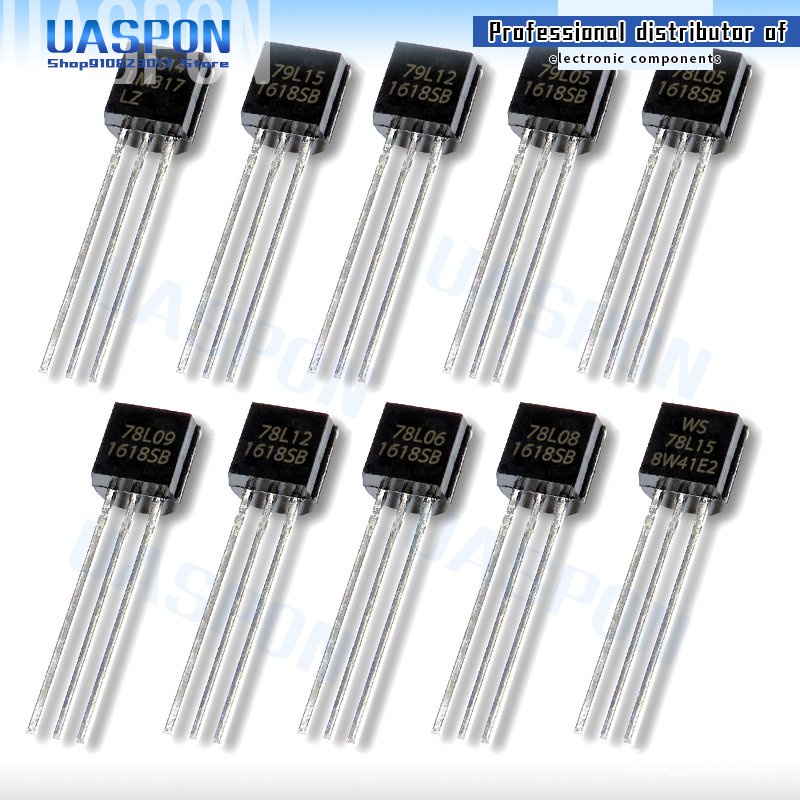 ✅&50PCS 78L05 TO-92 L78L05 78L06 78L08 78L09 Zener Transistor 78L12 78L15 79L05 79L12 79L15 LM317LZ 