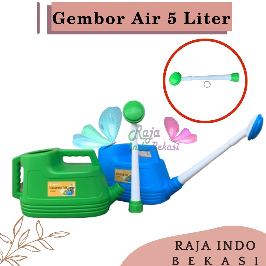 Promo Gembor Air Ember Siraman Tanaman MISTY 5 Liter Pot Penyiram Kokoh Gembor Siram Tanaman Penyira