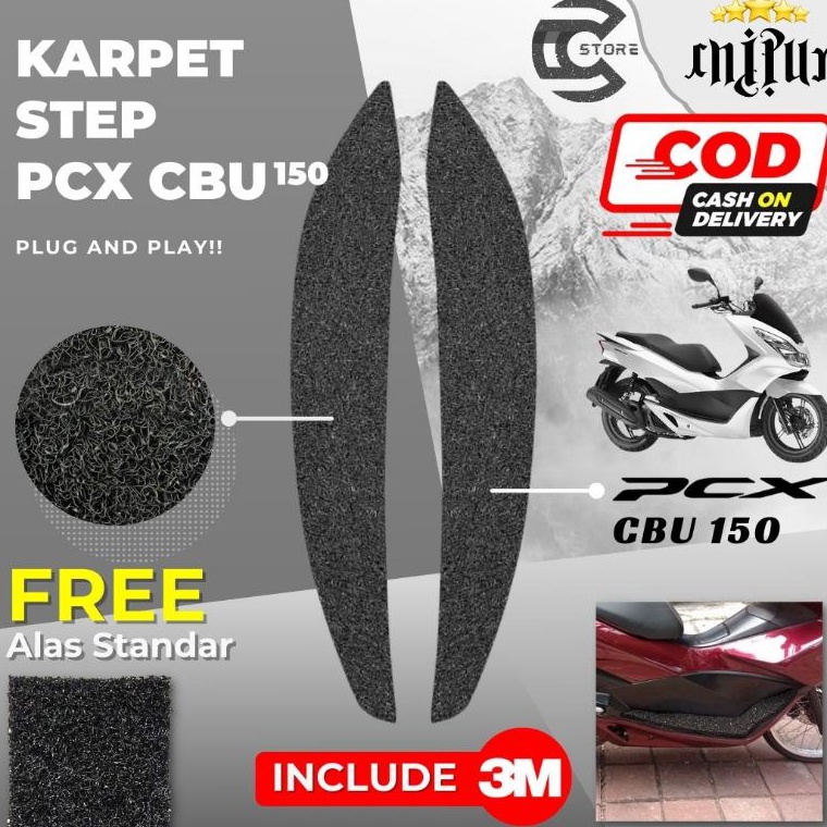 Best Seller Ynm Karpet Step Floor PCX 150 CBU / Karpet Mie PCX CBU/ Bordes PCX CBU / Karpet PCX CBU 