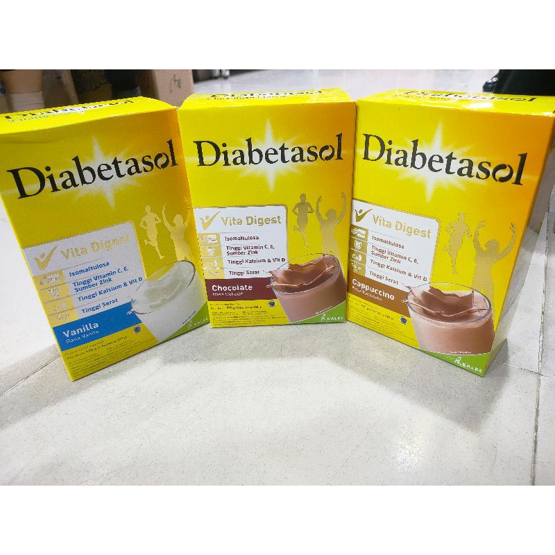 

Diabetasol Vanila,Coklat, Capucino 570gr