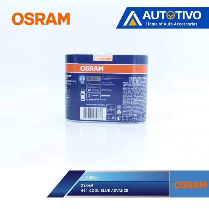 Honda Jazz Osram Lampu Kabut (Fog Lamp) Hyper Cool Blue H11 terpopuler
