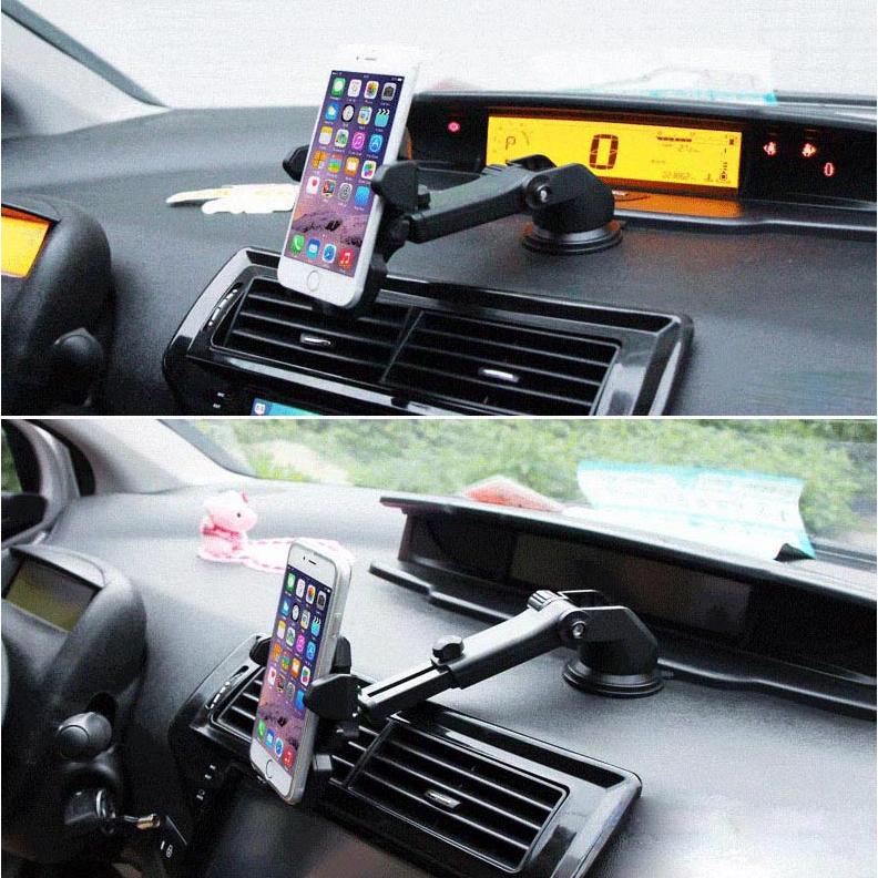 Terbaik Holder Hp Mobil = Car Holder For Smartphone With Suction Cup - T003