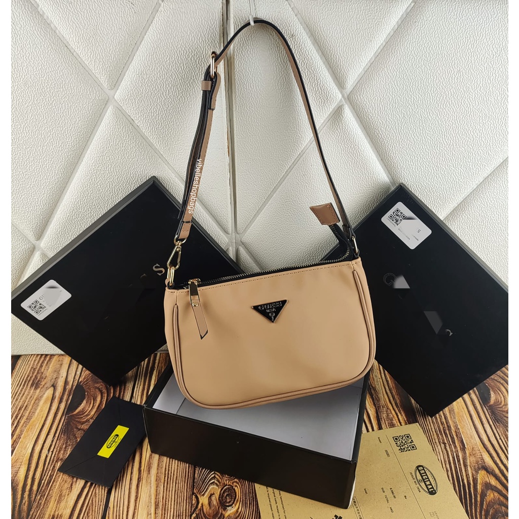 SALE BIG PROMO!! TAS WANITA GS MINI SHOULDERBAGS - TAS WANITA GUESSS GS PARIS HAND BAG SHOULDER BAG TAS BAHU MINI PREMIUM - TAS GS WANITA HANDBAG -nagitabags 1693