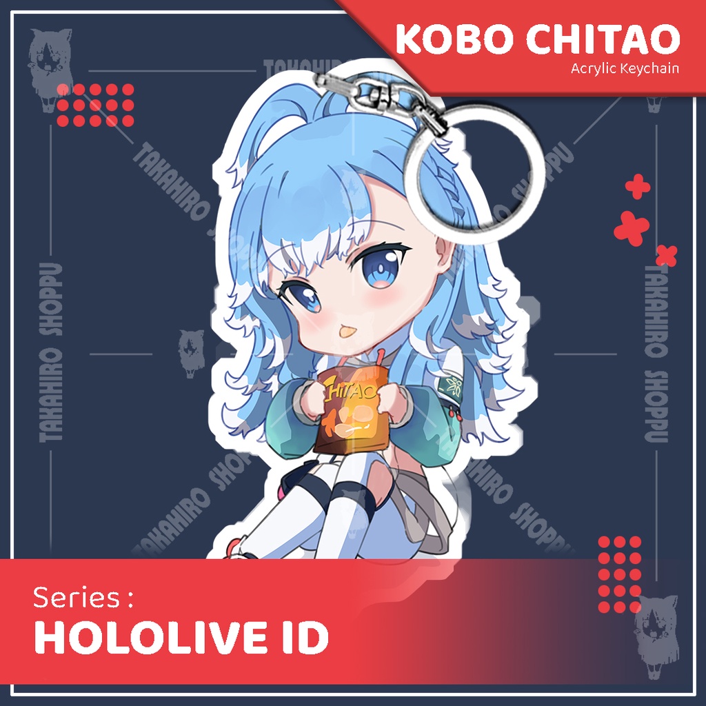 Gantungan Kunci / Keychain Akrilik Hololive Kobo Kanaeru CHITAO