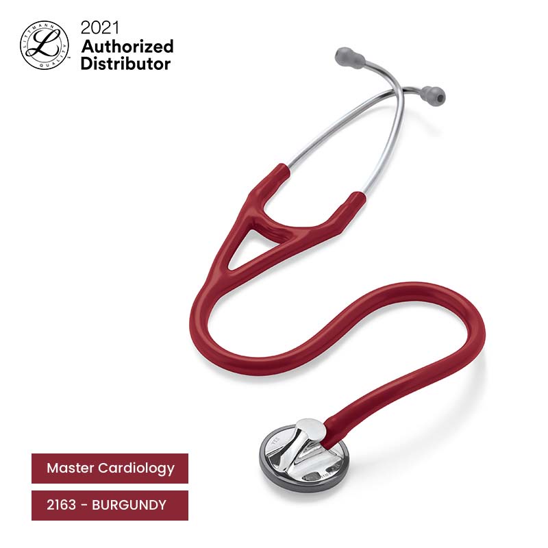 3M Littmann Master Cardiology Stethoscope / Stetoskop - BURGUNDY - 2163