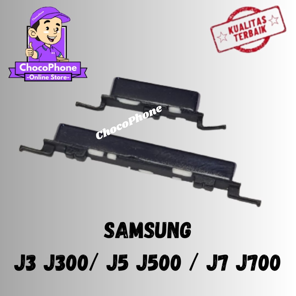 TOMBOL LUAR ON OF VOLUME SAMSUNG J7 700 J5 J500 J3 J300 2015 ORIGINAL