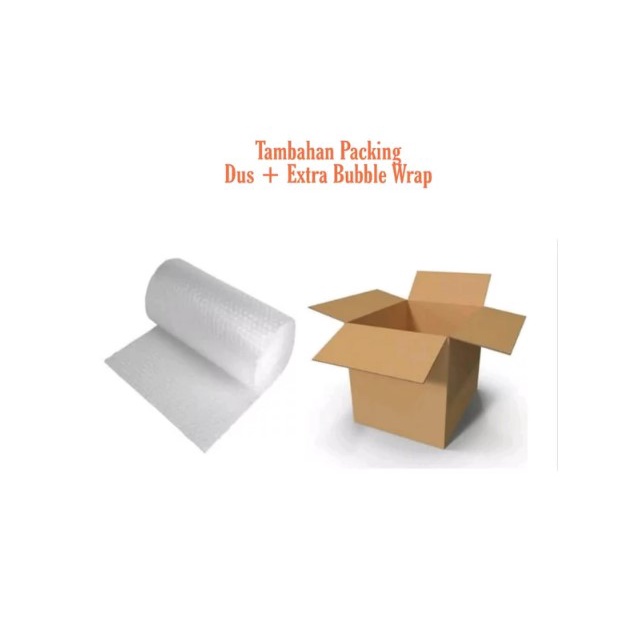 

Dus Packingan & Extra Bubble Wrap Tambahan Packing
