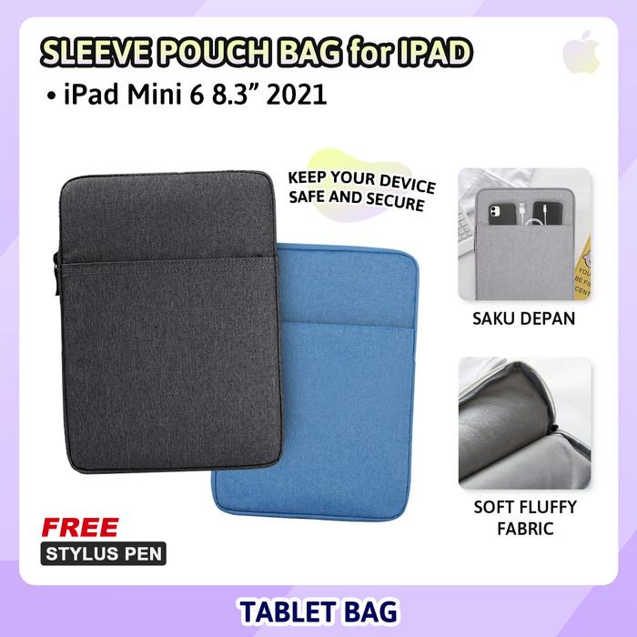 Terlaris Ipad Mini 6 6Th 8.3 Inch 2021 Tas Tablet Pouch Bag Sarung Case Sleeve