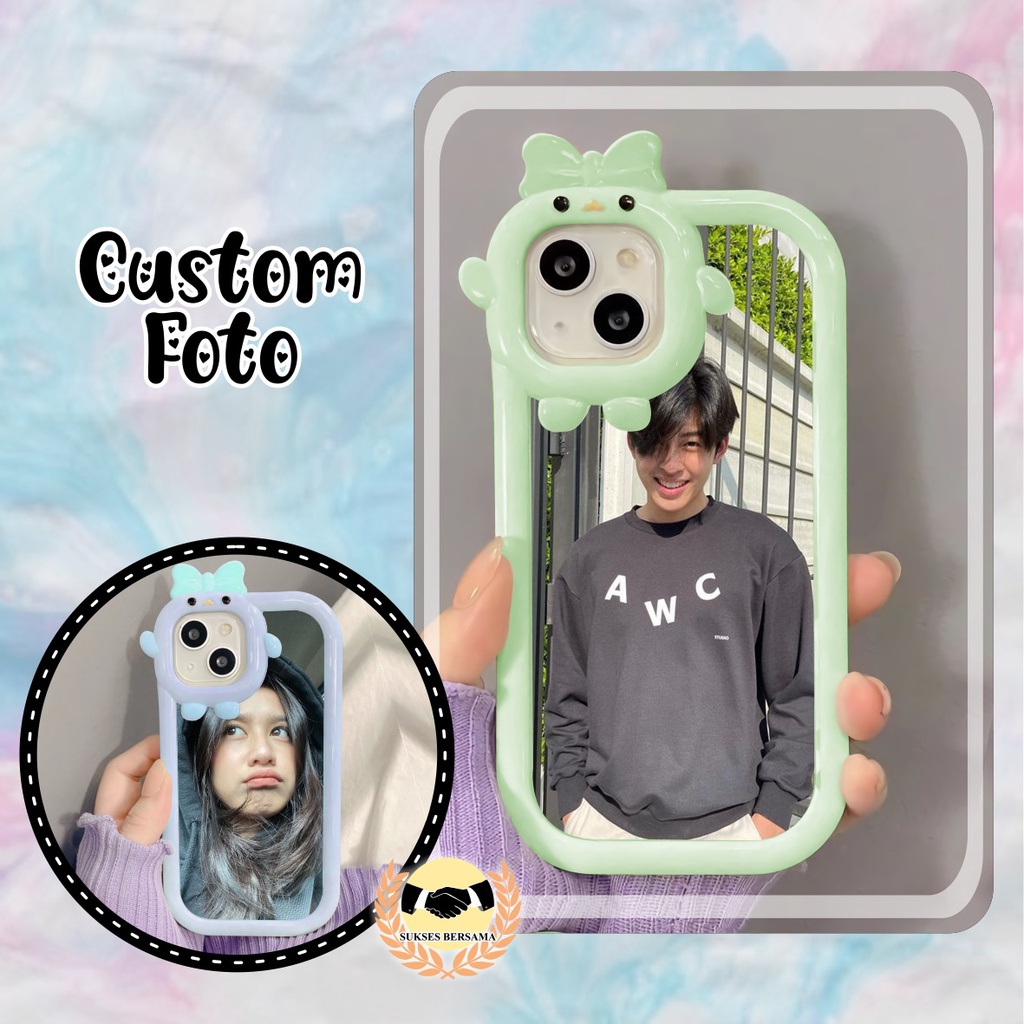 CUSTOM SOFTCASE PITACU FRAME KARAKTER CUSTOM REQUEST FOTO FOR  REALME C1 C2 C3 5I 5 5S 9I C11 C20 C1