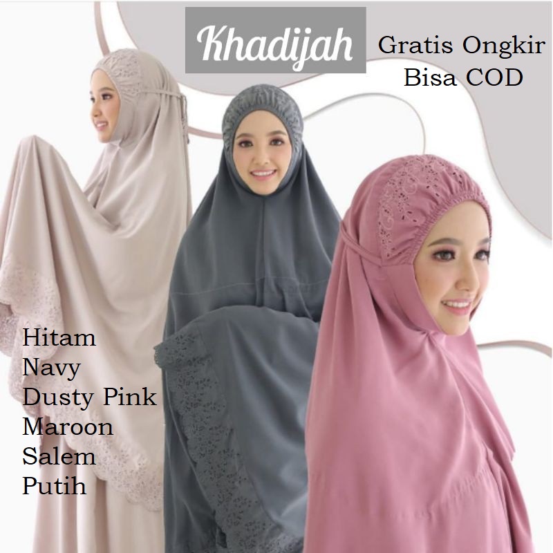 MUKENA SITI KHADIJAH ORIGINAL