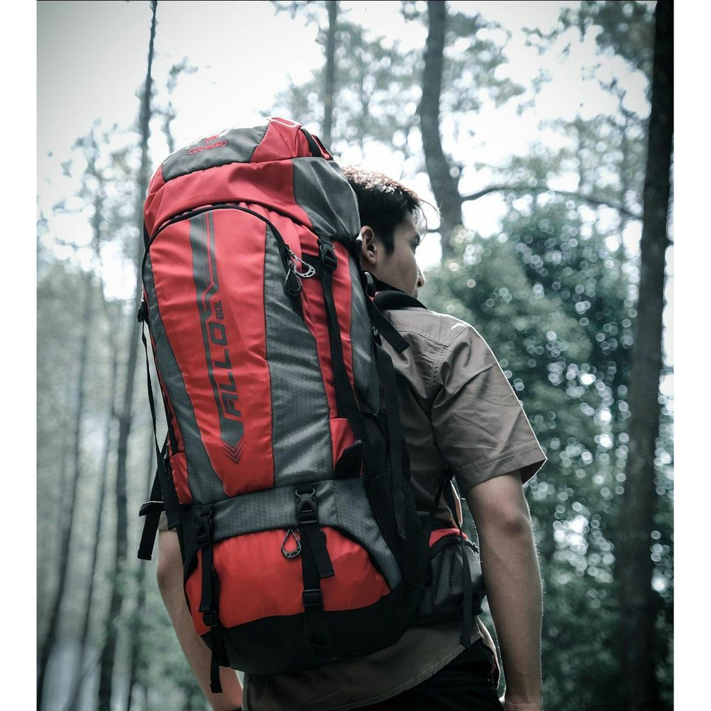 TAS GUNUNG/TAS HIKING/TAS CAMPING/TAS RANSEL/BACKPACK/TAS CARIER ALLO 60 LITER  -  COZMEED