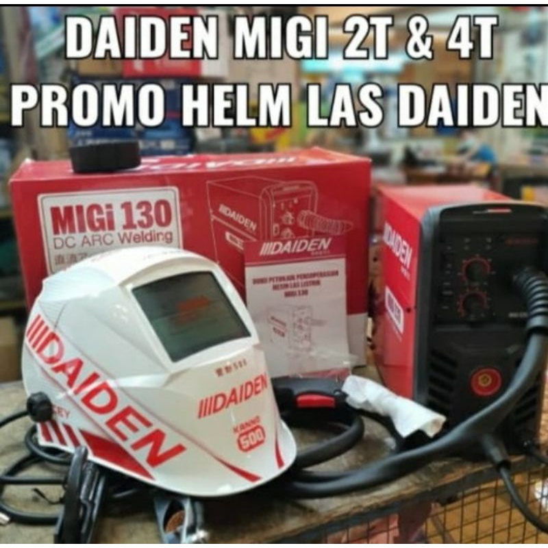 Paket Mesin Las CO2 Daiden Migi 130 / Daiden MIGi 130 /DAIDEN MIG 130
