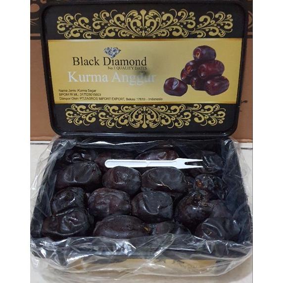 

Kurman Anggur Bla diamond mazafati dates 500gr