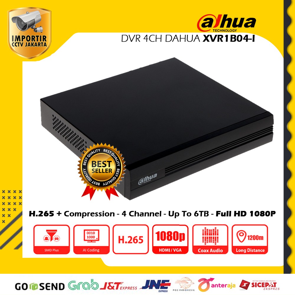 DVR 4CH COOPER  XVR1B04-I 2MP
