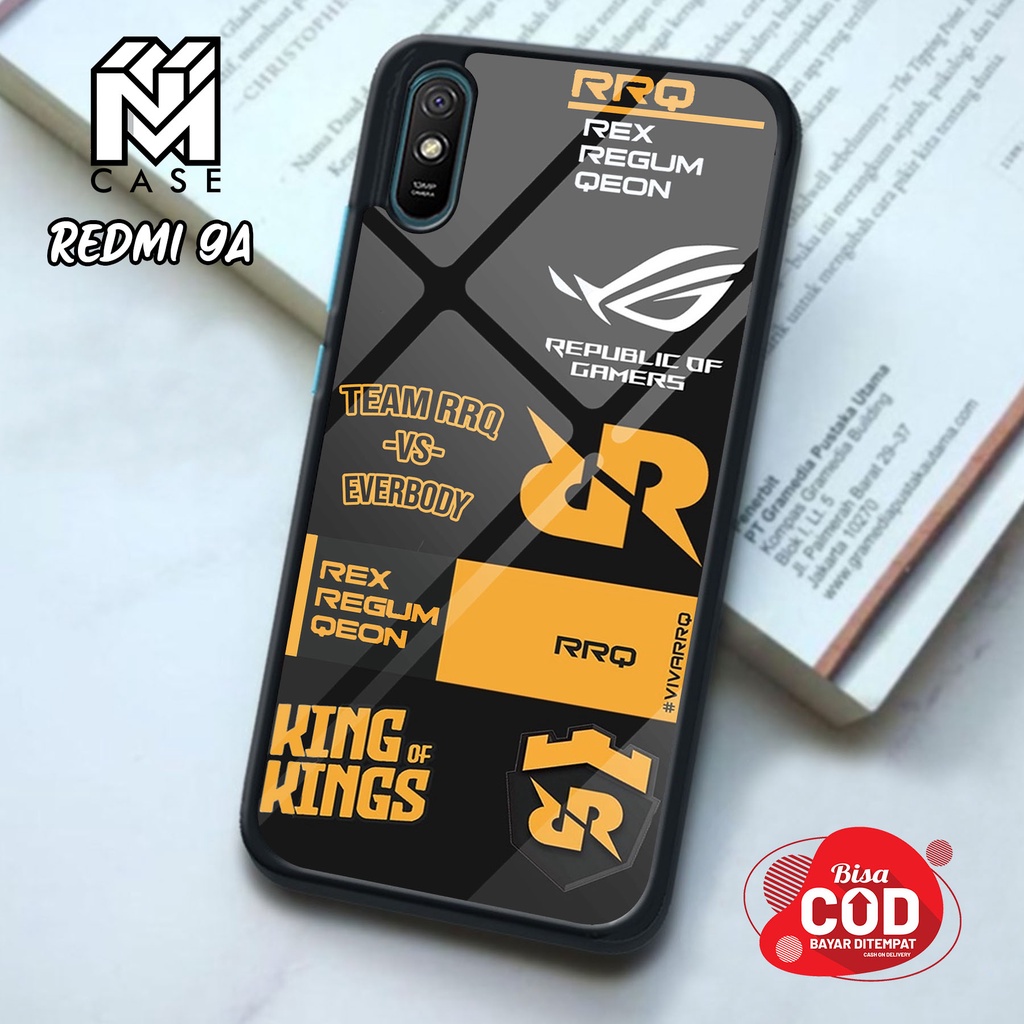 NM Case - Case Hp Xiaomi Redmi 9A Terbaru - 16 - Fashion Case RRQ Casing Hp Case Murah Softcase Hard