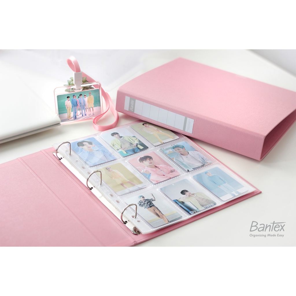 

AT Bantex 3 Ring Binder A4 Bubble Gum Color Pink 8322P74