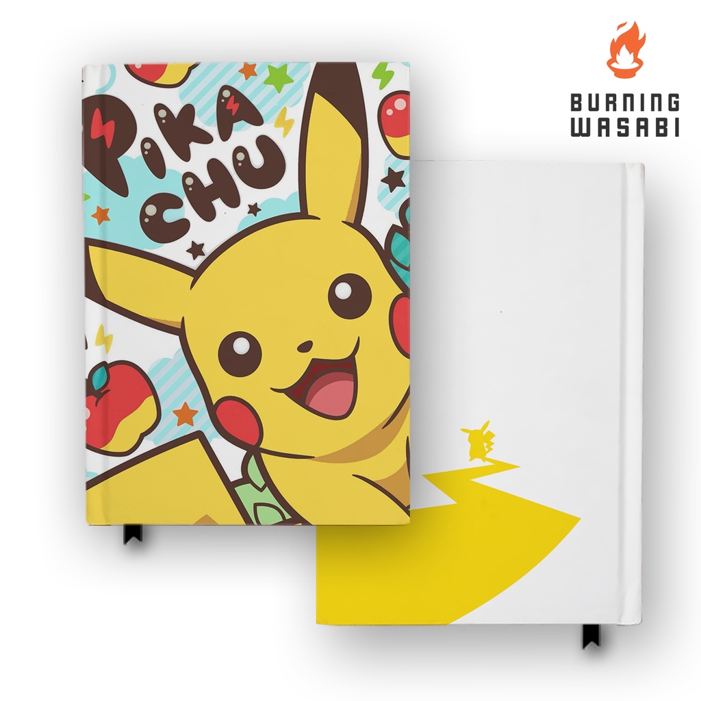 

Notebook Buku Pikachu Pokemon 2 Anime Hardcover Agenda Custom Nama Diary Jurnal Agenda A5 A6