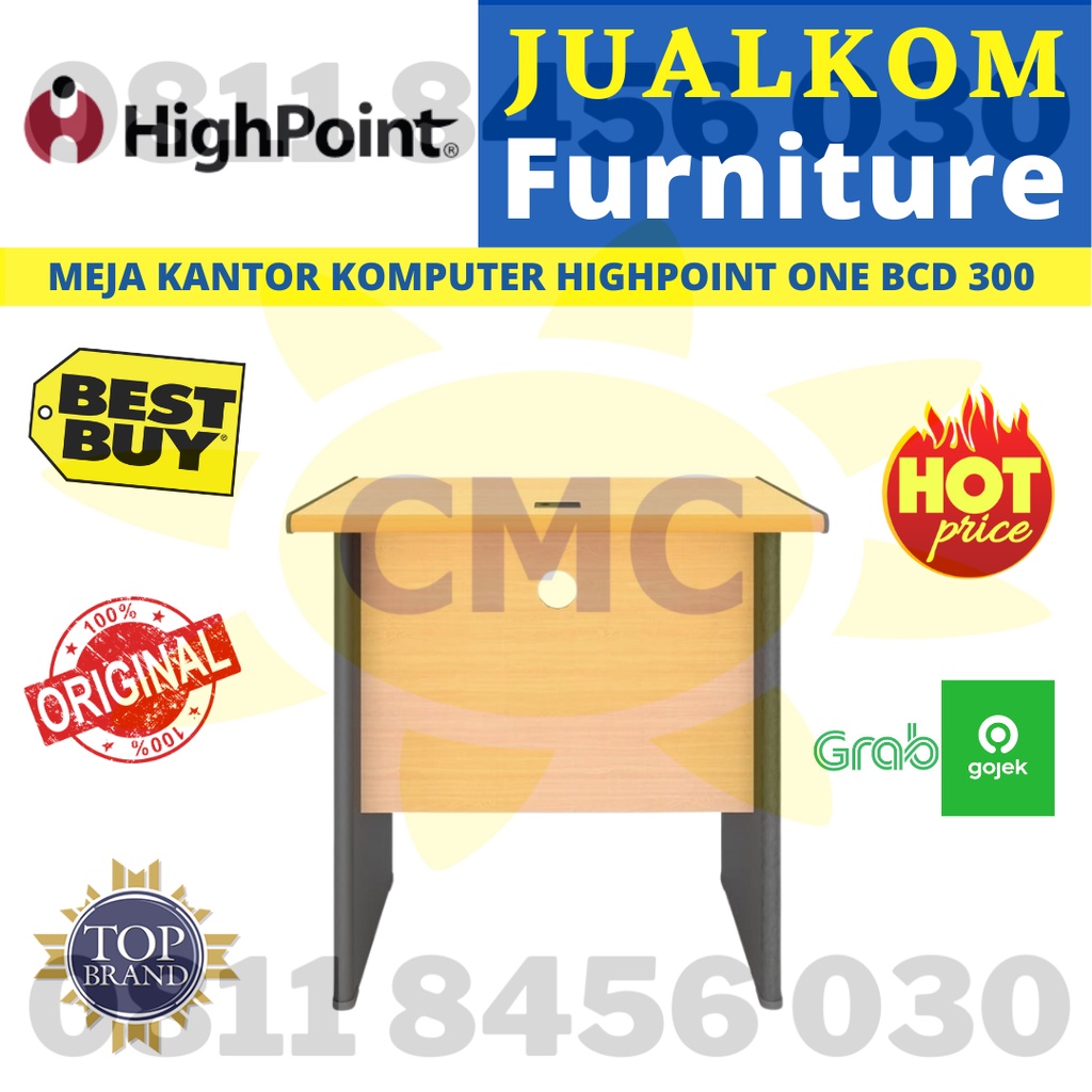 Highpoint Meja Kantor Komputer New One BCD 300 Computer Desk