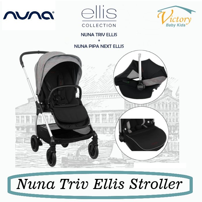 Nuna Triv Ellis Collection Stroller Travel