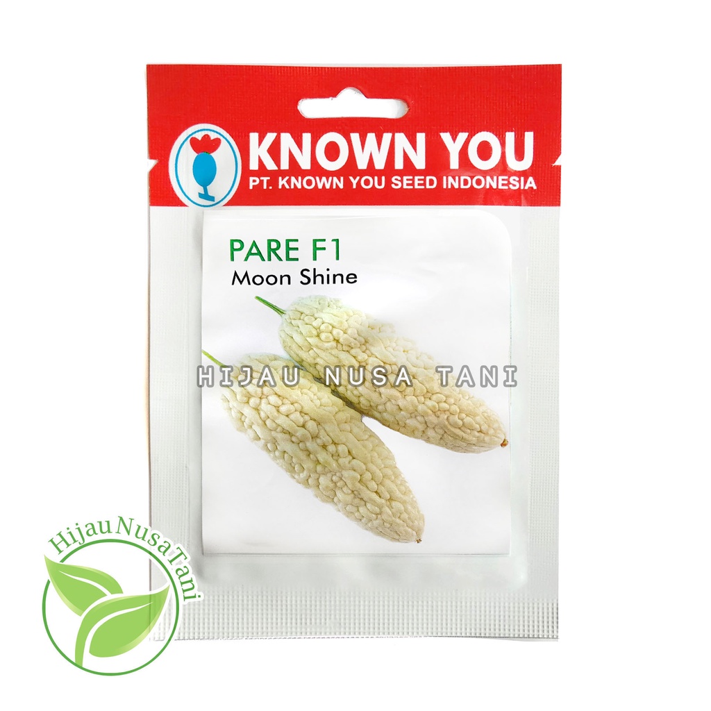 Benih Pare Putih MOON SHINE Known You Seed - Small Pack Kemasan Asli Original Pabrik
