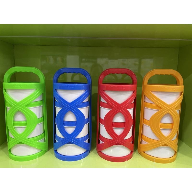 Rantang serbaguna susun 4 / Rantang plastik susun4