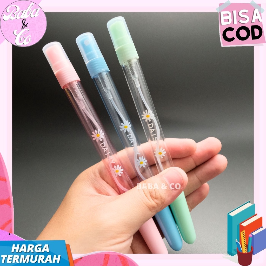 

PULPEN BOTOL PARFUM DAISY PENA GEL BOTOL PARFUM SPRAY DECANT UNIK PEN GROSIR IMPOR BUNGA DAISY BOTOL PARFUM COD